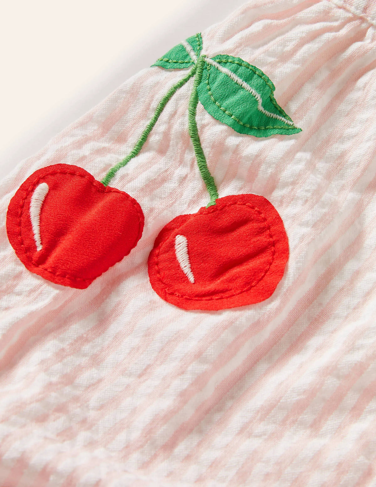 Cherry Romper set-Molly Mahon Cherries