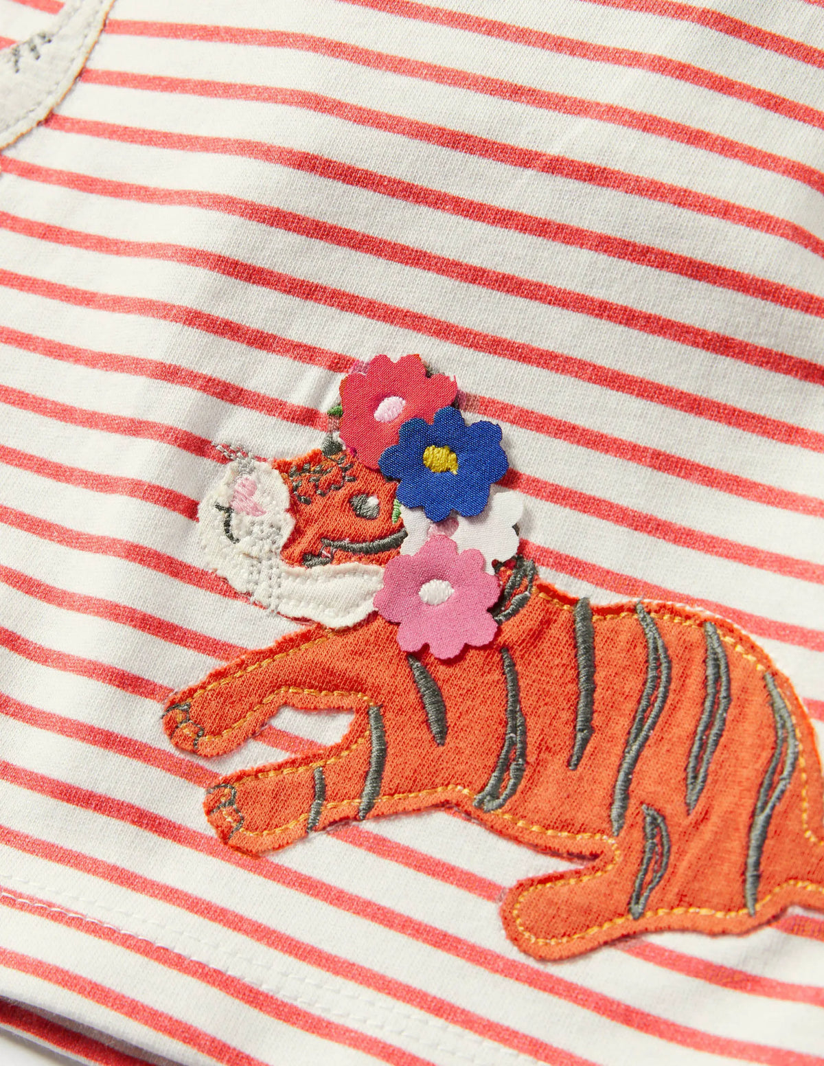 Dress and Leggings Playset-Red/Ivory Jungle Animals
