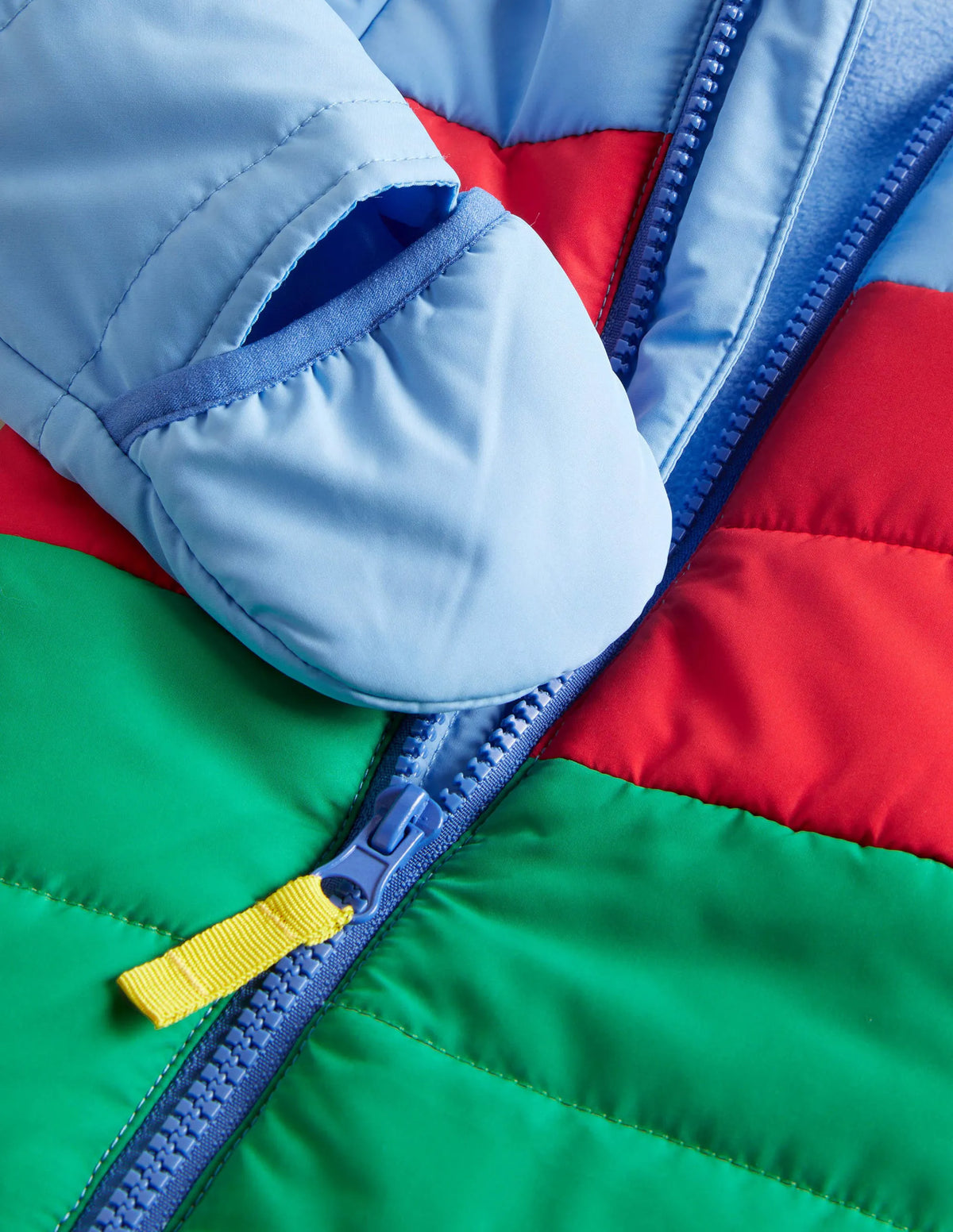 Cosy Padded All-in-One-Multi Rainbow