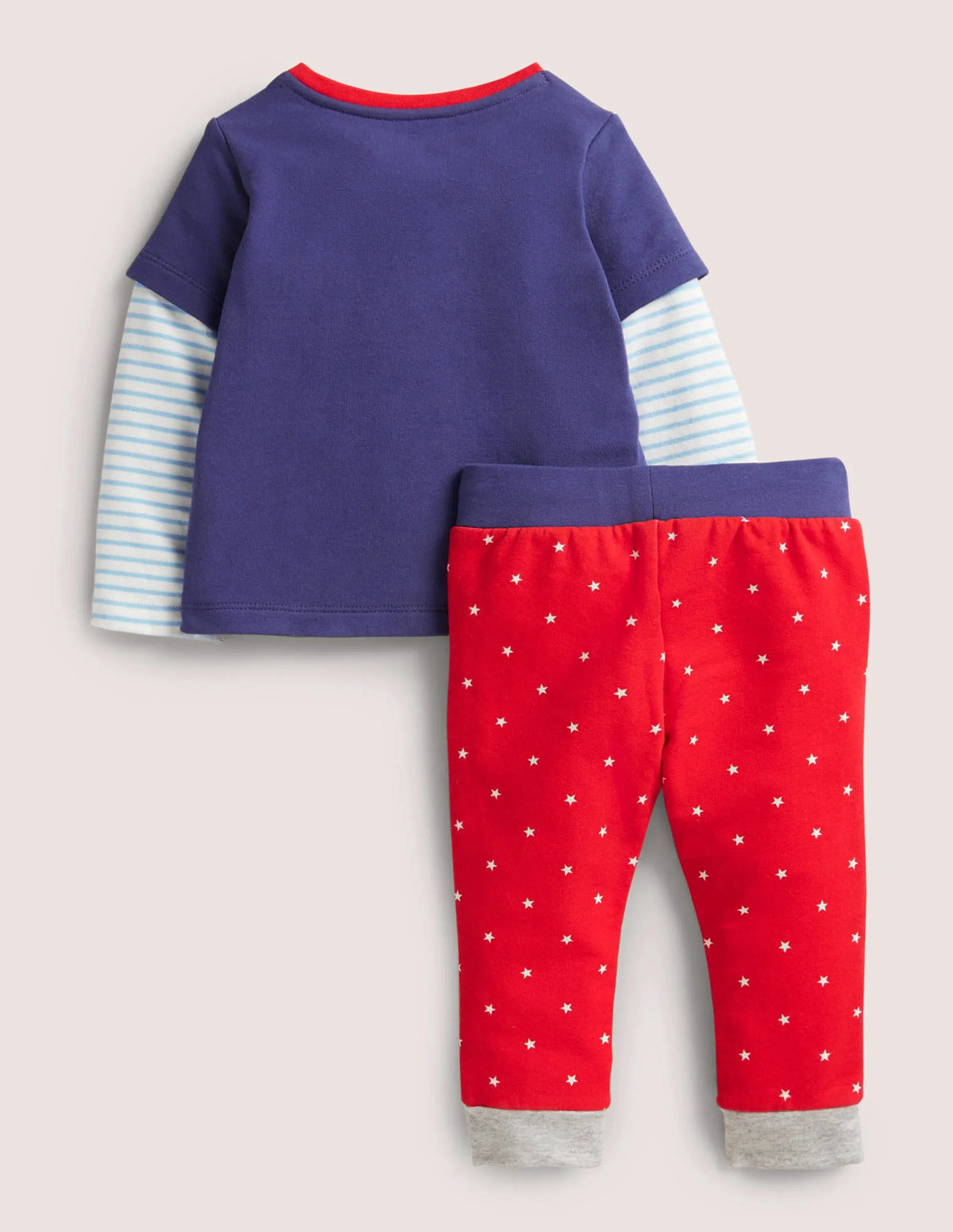 Jersey Graphic Play Set-Starboard Blue Snowmen