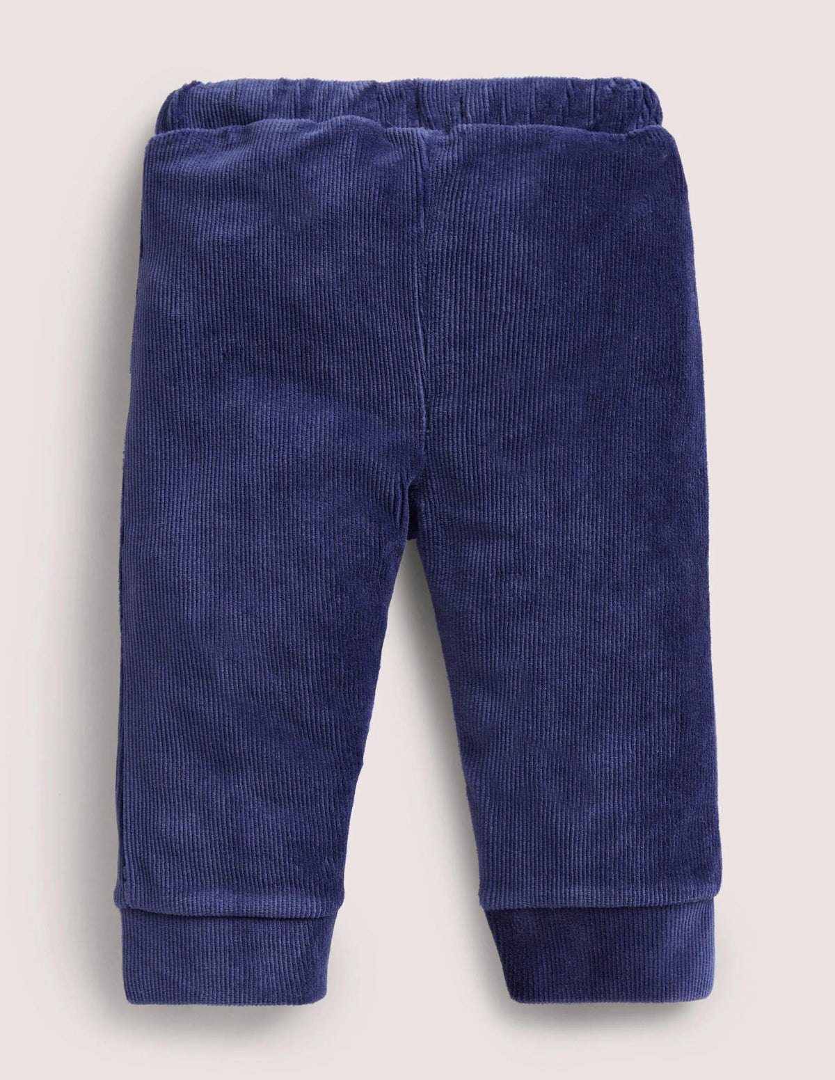 Jersey Cord Leggings-Starboard Blue