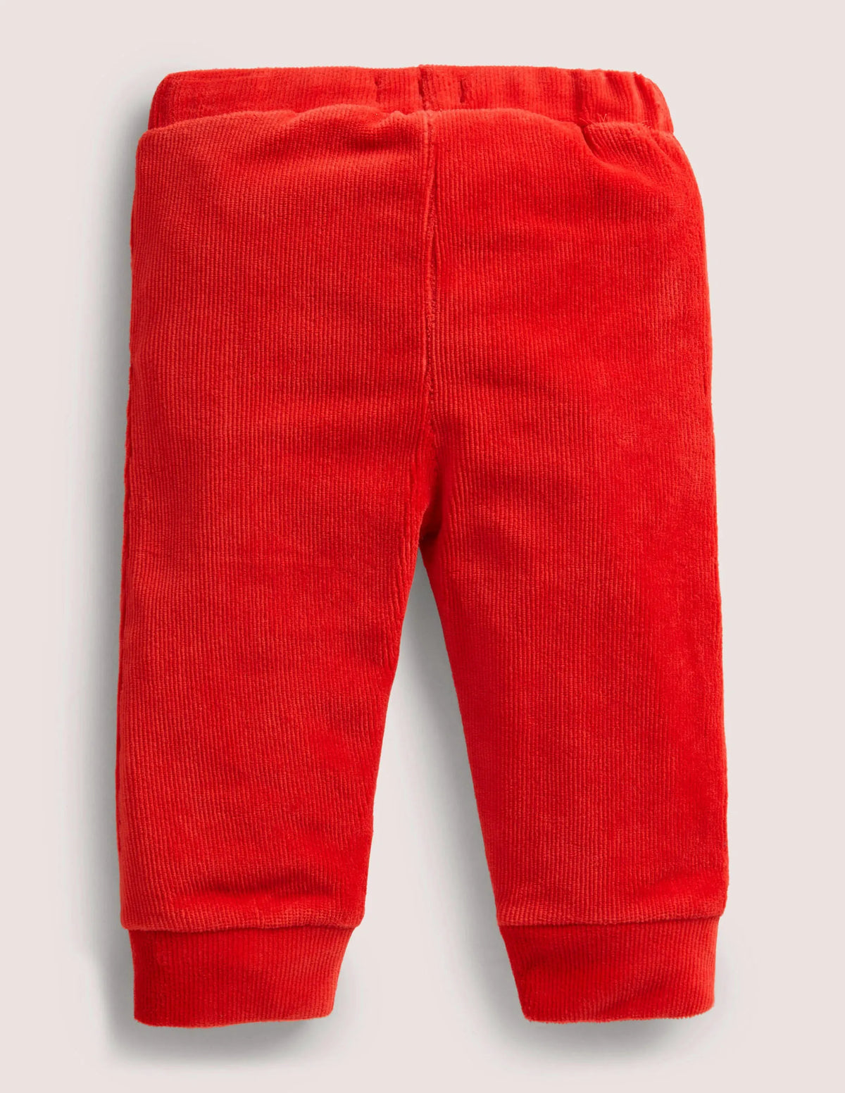 Jersey Cord Leggings-Rockabilly Red