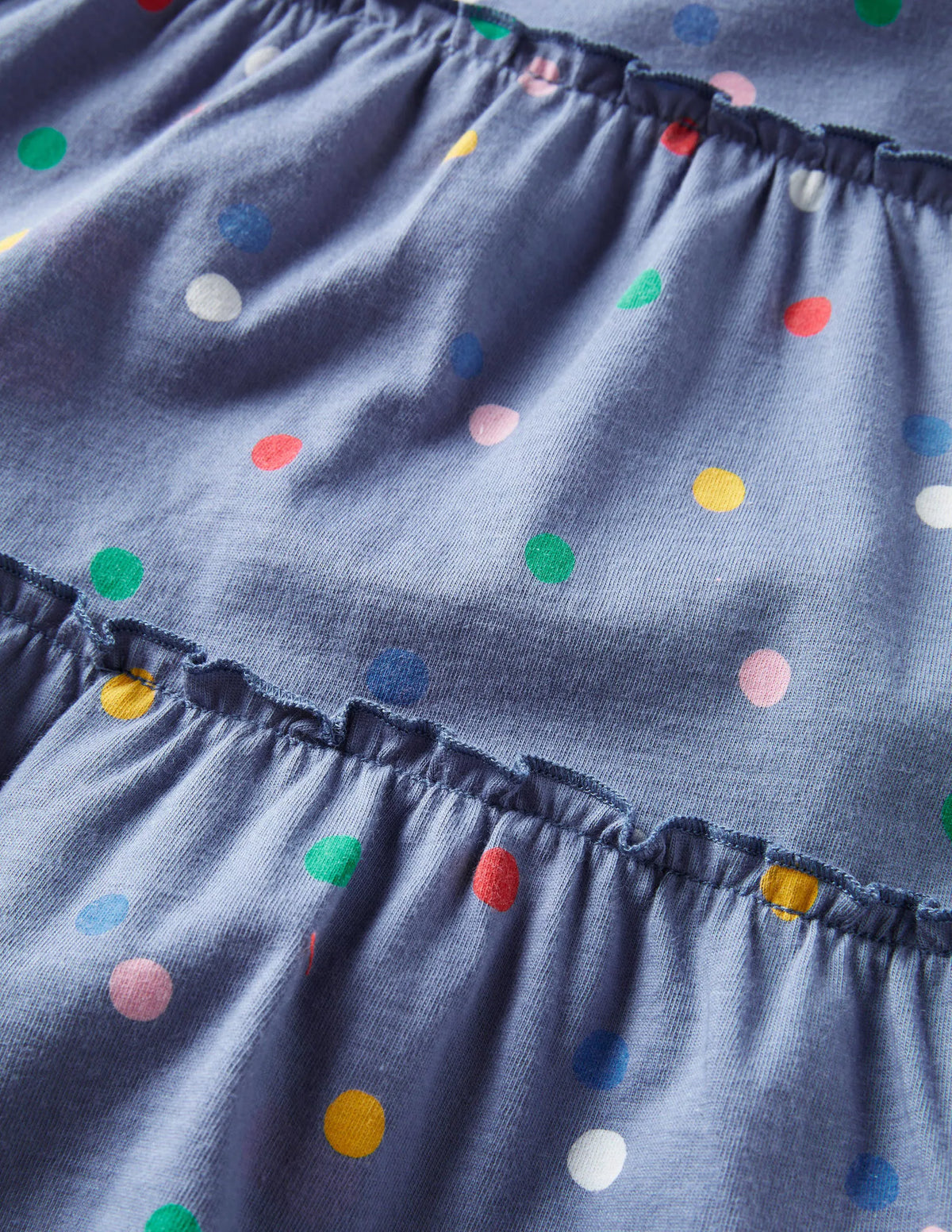 Tiered Ruffle Dress-Multi Baby Painted Spot