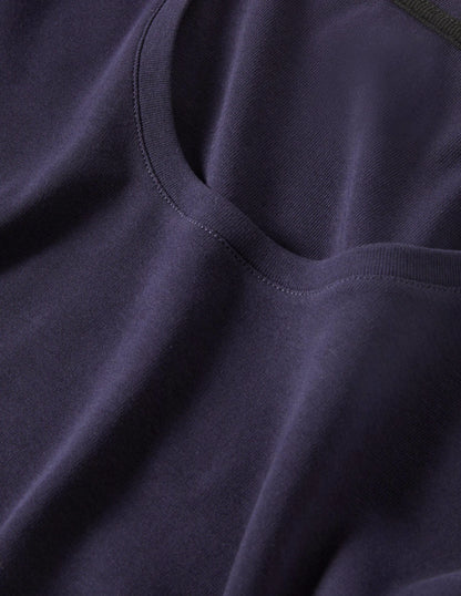 Essential Short Sleeve Tee-Navy
