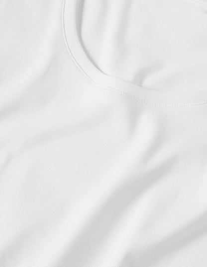 Essential Short Sleeve Tee-White