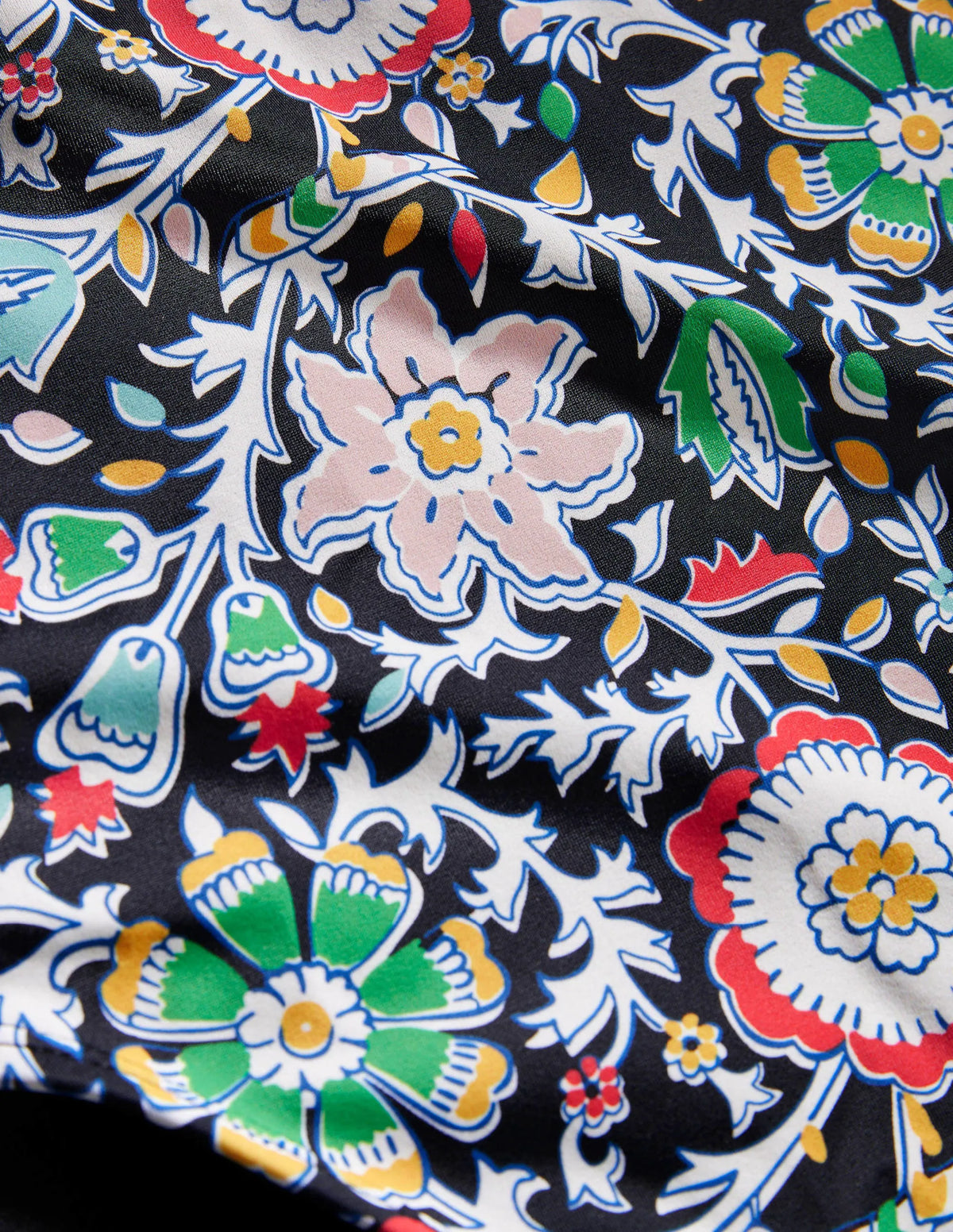 High Waisted Bikini Bottoms-Multi, Enchanting Twig