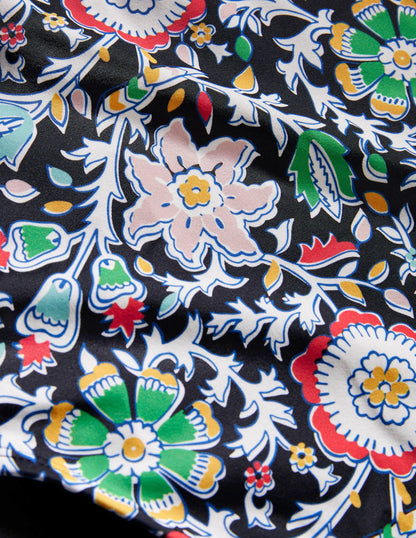 High Waisted Bikini Bottoms-Multi, Enchanting Twig