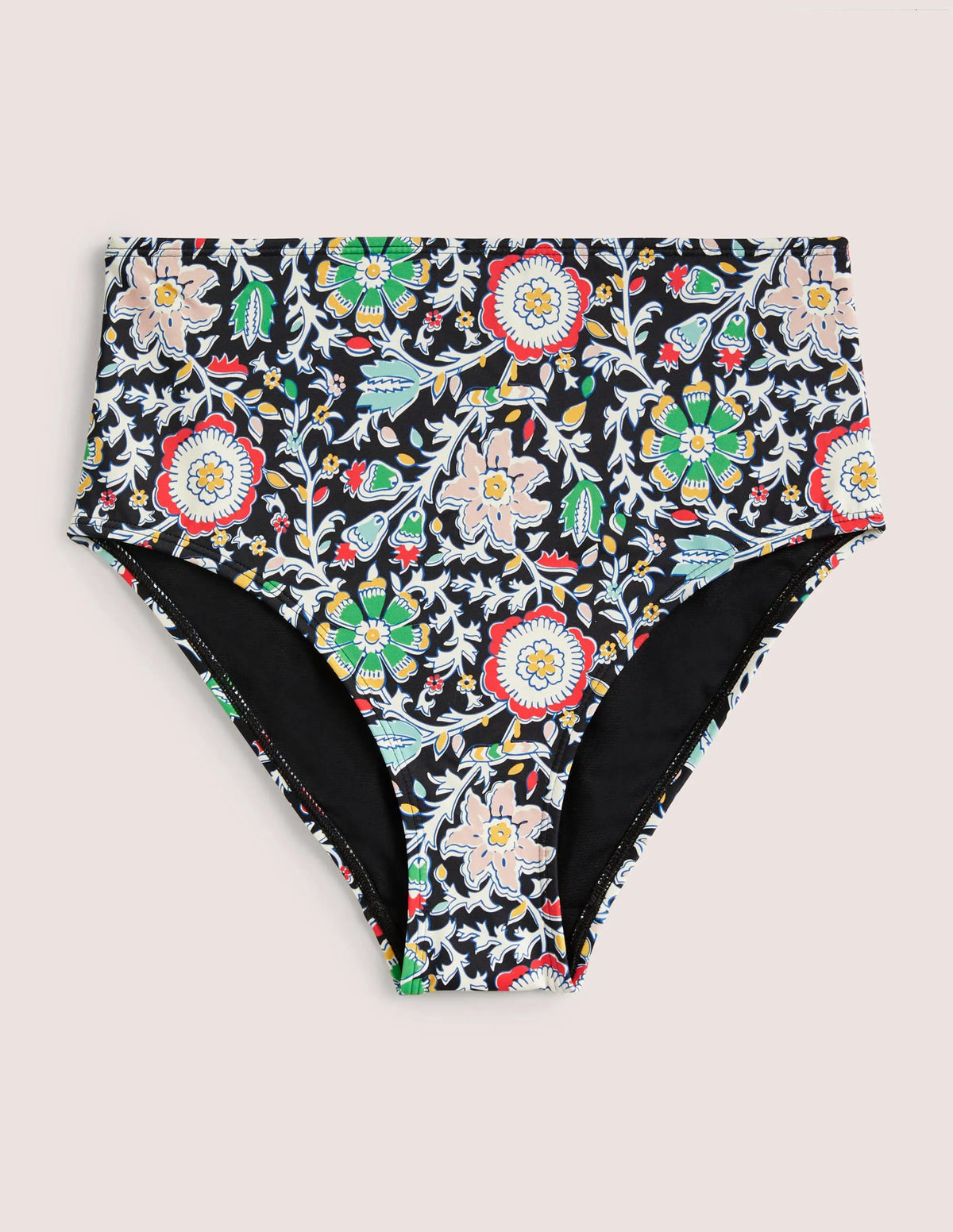 High Waisted Bikini Bottoms-Multi, Enchanting Twig