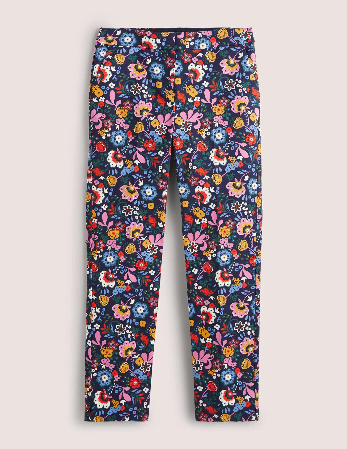 Richmond 7/8 Pants-Navy, Pretty Paradise