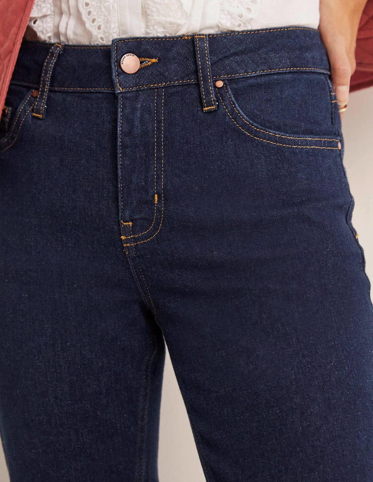 Girlfriend Jeans-Indigo