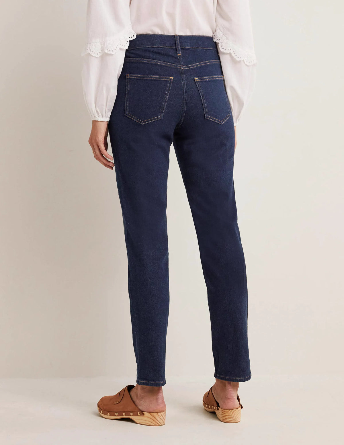 Girlfriend Jeans-Indigo