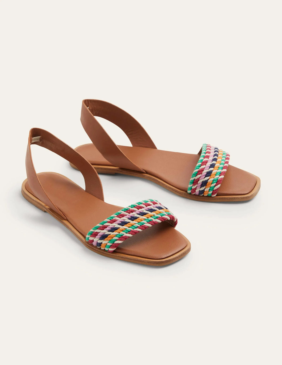 Front Strap Sandals-Multi
