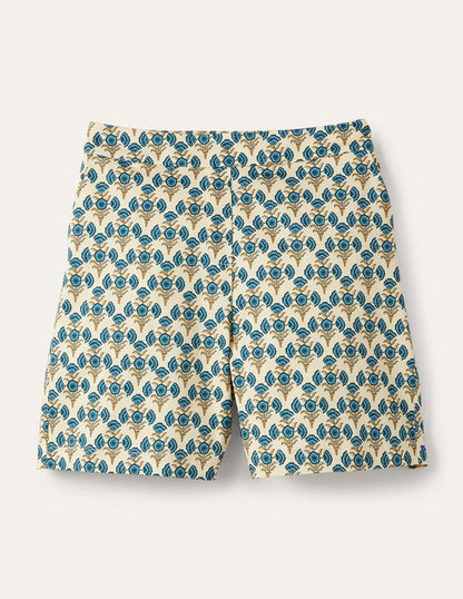 Pull On Shorts-Chesapeake Bay, Poppy Geo
