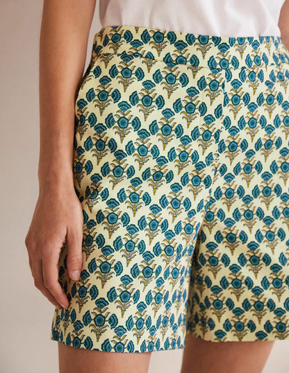 Pull On Shorts-Chesapeake Bay, Poppy Geo