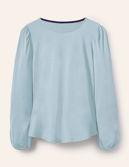 Supersoft Long Sleeve Top-Dawn Sky