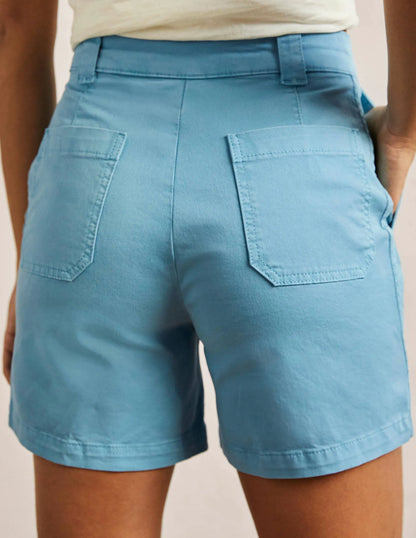 Classic Chino Shorts-Mountain Spring Blue