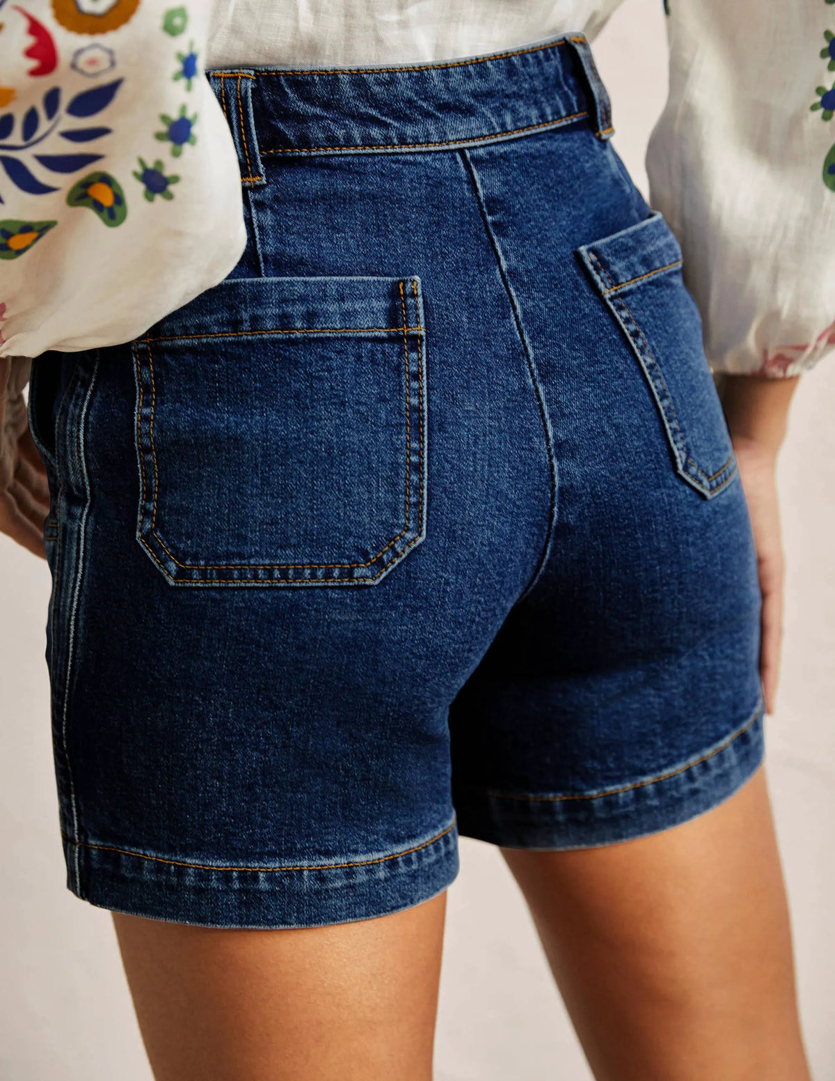 Classic Chino Shorts-Dark Vintage