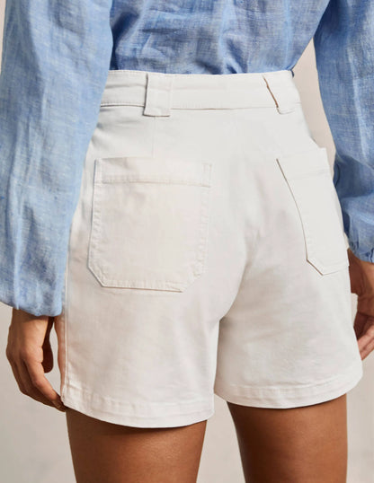 Classic Chino Shorts-Ecru