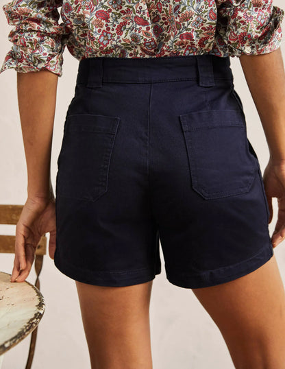 Classic Chino Shorts-Navy