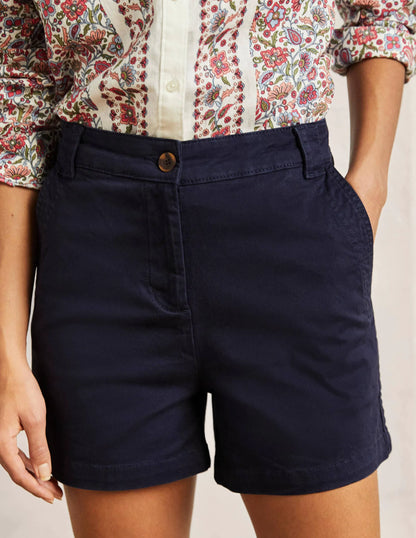 Classic Chino Shorts-Navy