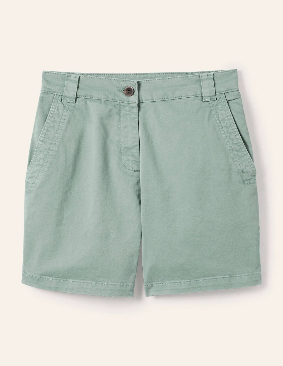 Classic Chino Shorts-Iceberg Green