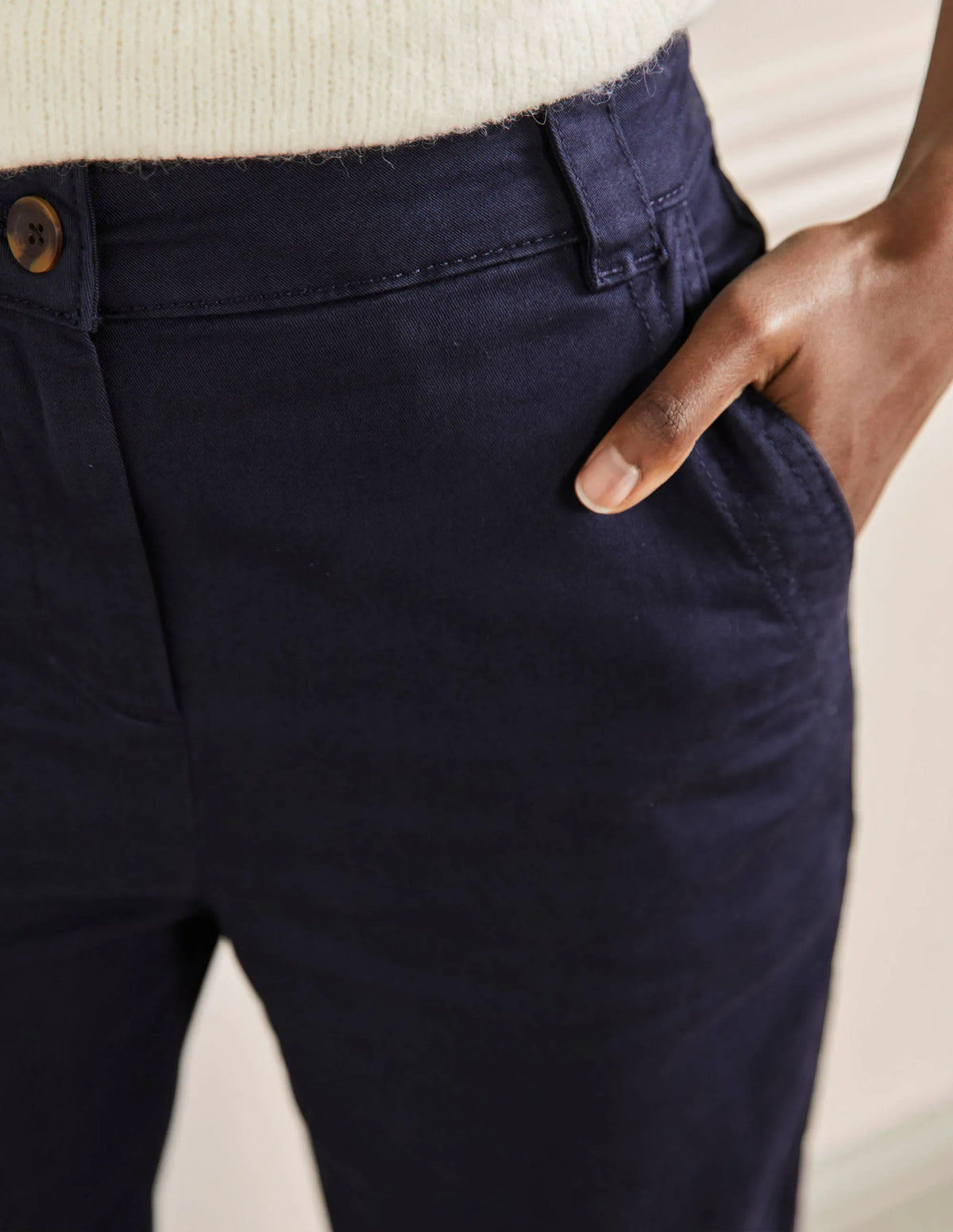Classic Chino Pants-Navy