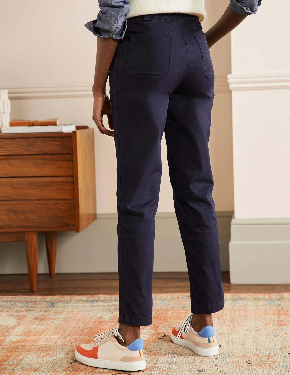 Classic Chino Pants-Navy