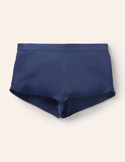 Elastic Band Beach Short-French Navy