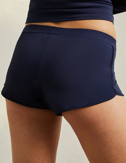 Elastic Band Beach Short-French Navy