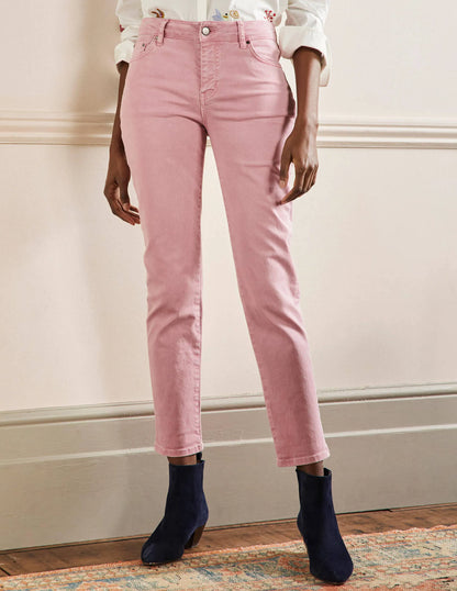 Slim Straight Ankle Skimmers-Posy Pink