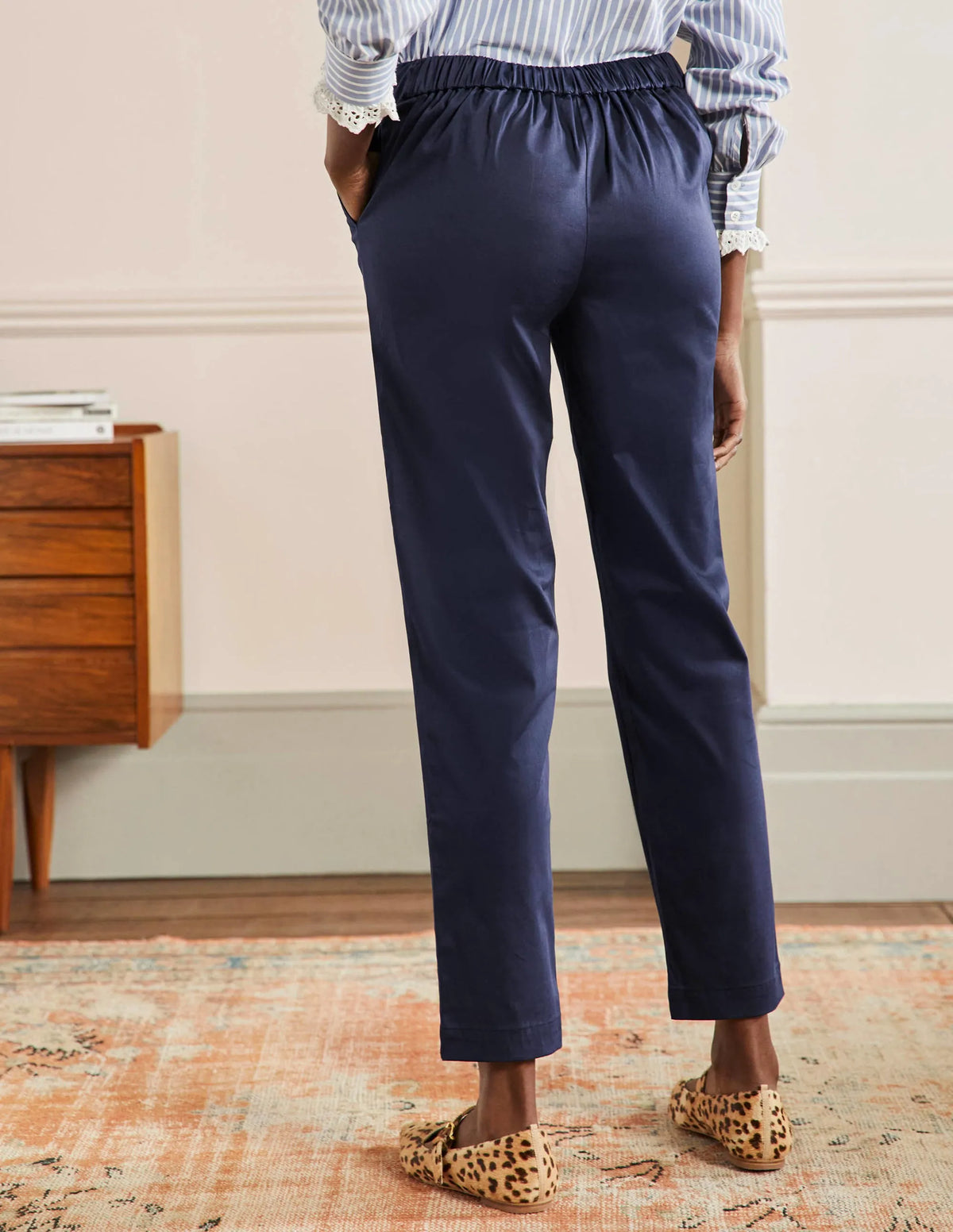 Pull On Pants-Navy