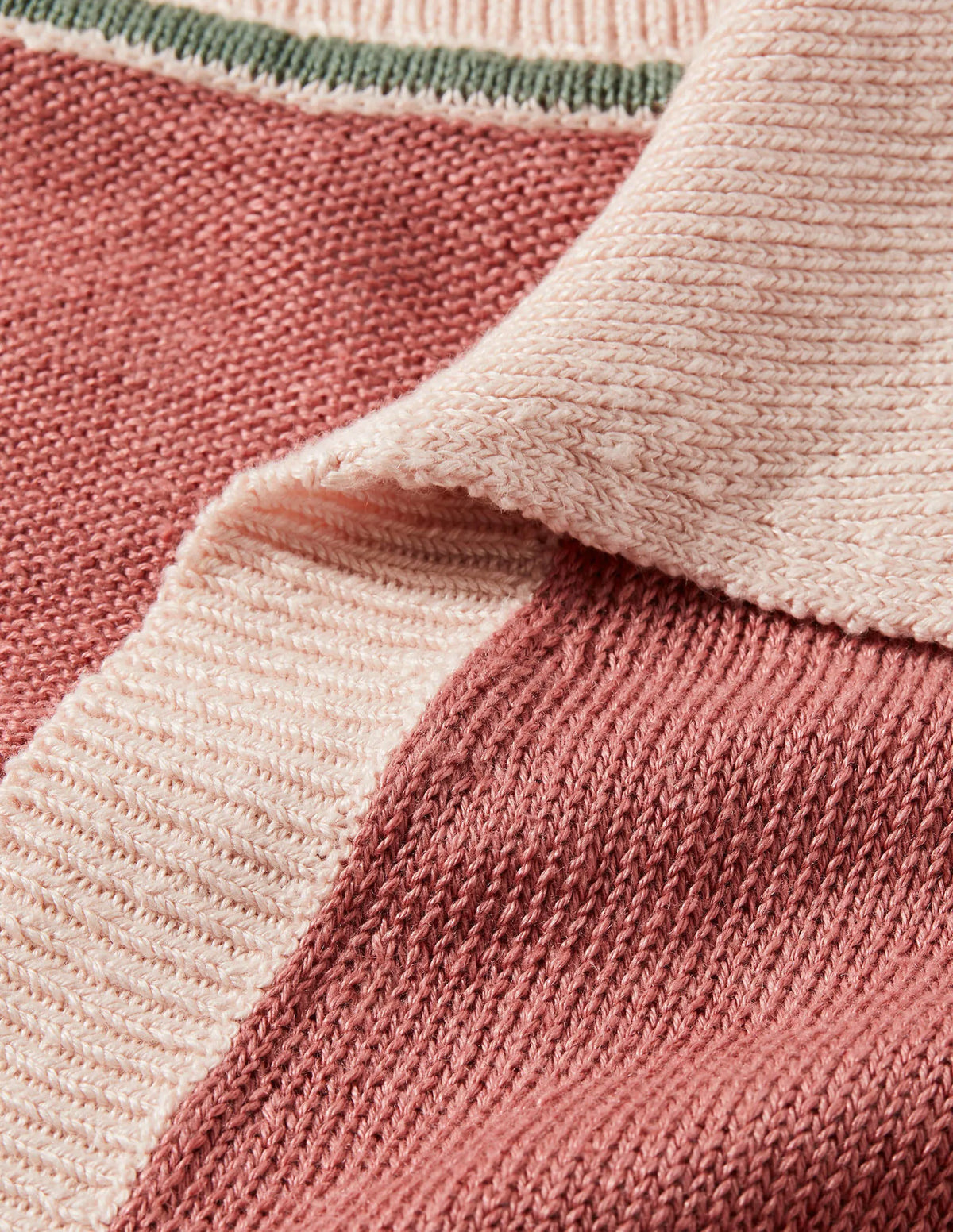 Linen Collared Sweater-Dusty Red, Milkshake