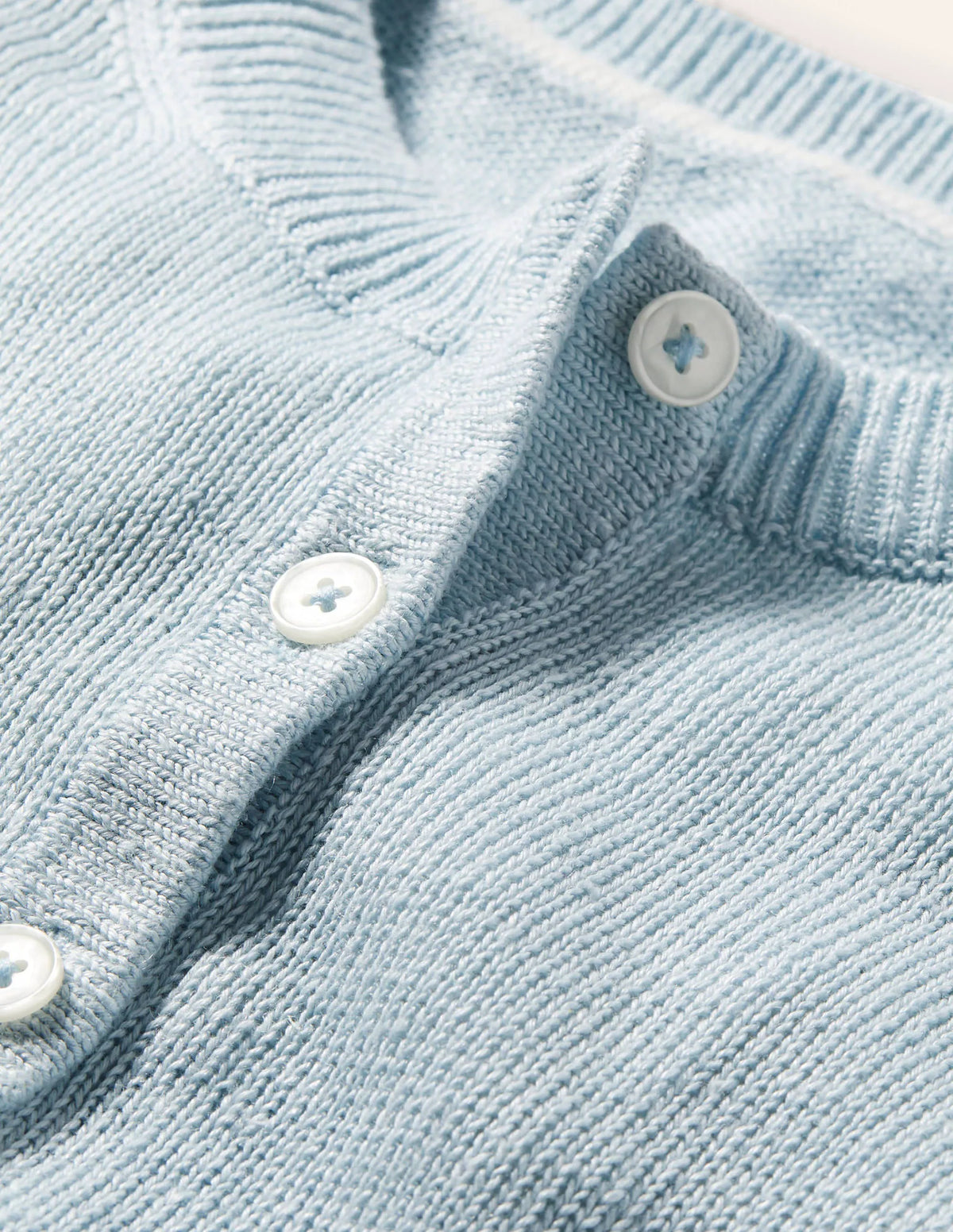 Leandra Linen Henley Sweater-Dawn Sky
