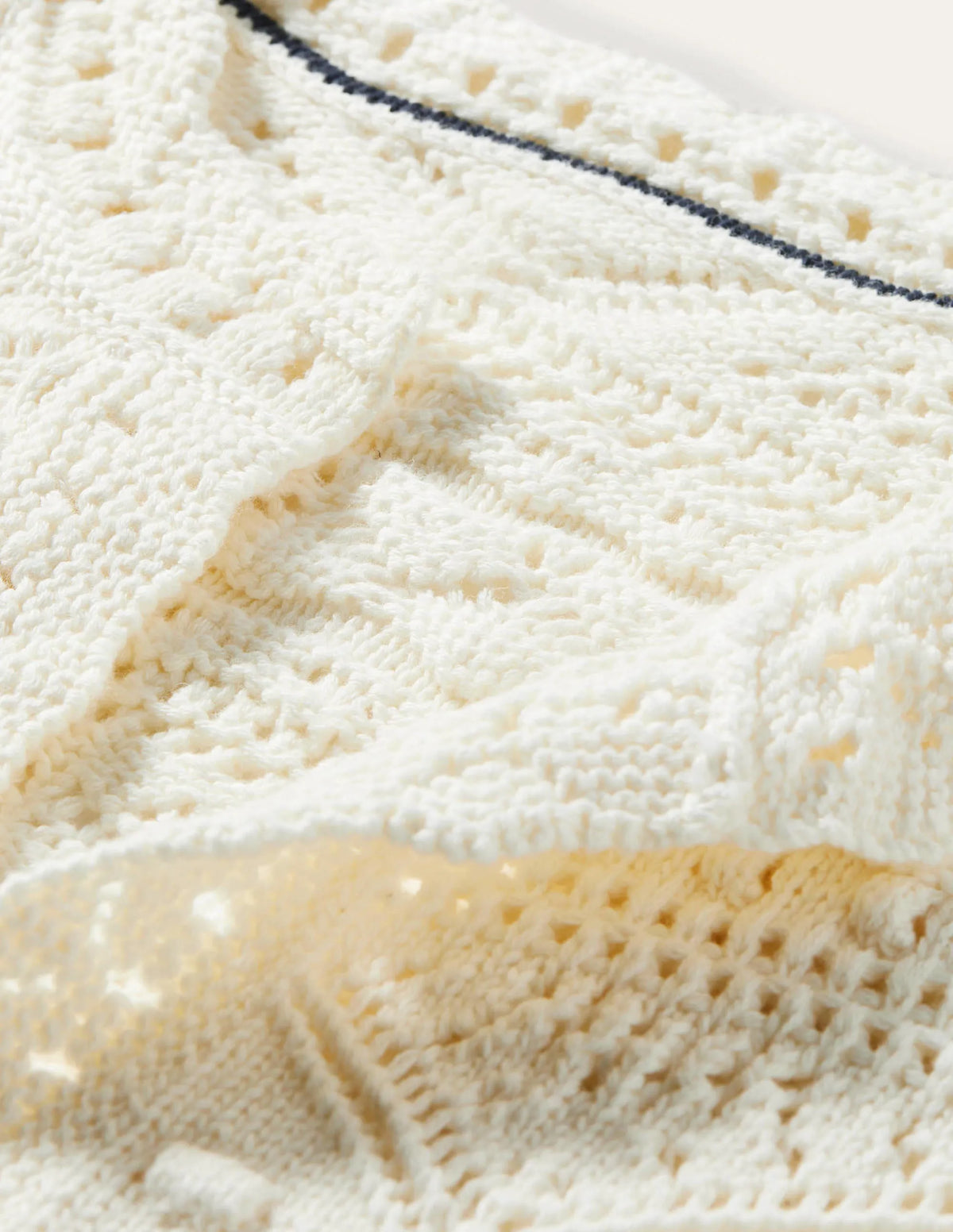 Claudia Textured Knit Cardigan-Ivory