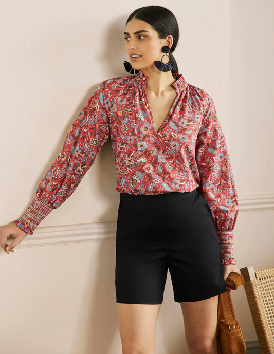 Pull On Shorts-Black