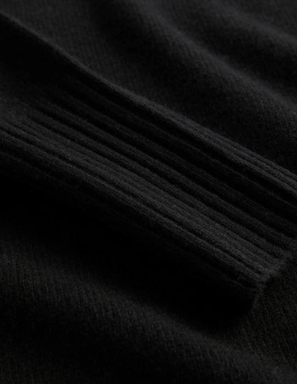 Jessica Oversized Sweater-Black