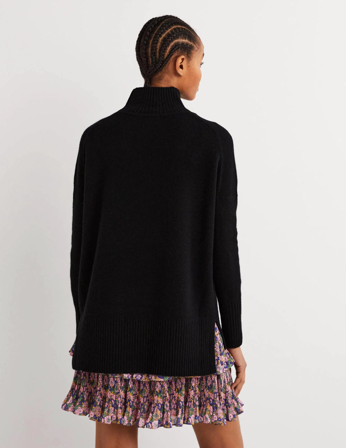 Jessica Oversized Sweater-Black
