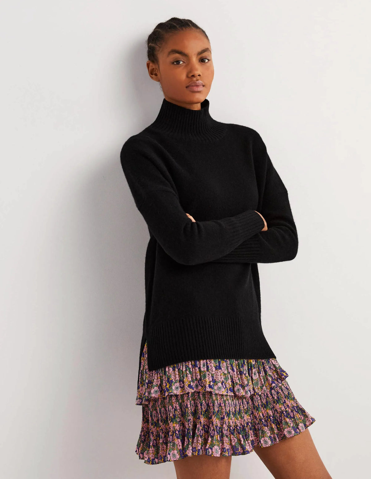 Jessica Oversized Sweater-Black