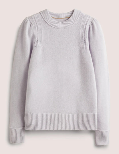 Lofty Cashmere Sweater-Skylight Blue