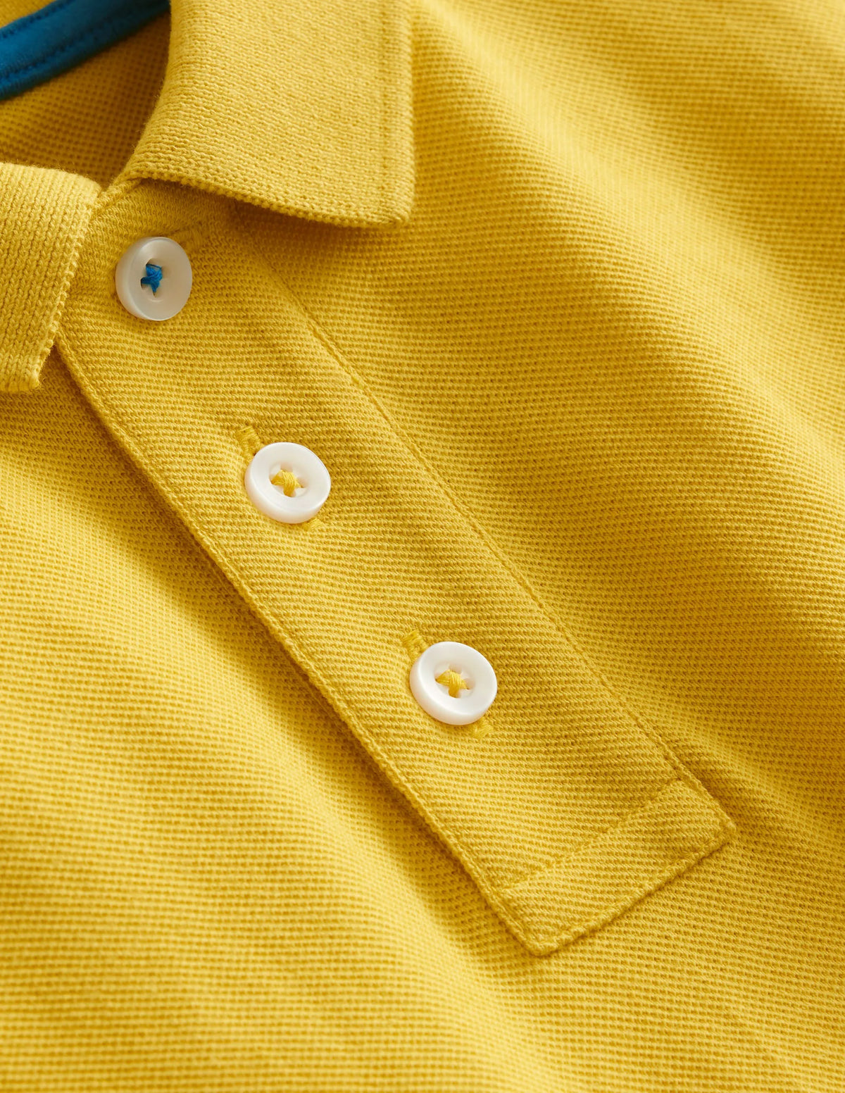 Piqué Polo Shirt-Sweetcorn Yellow