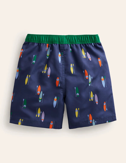 Swim Shorts-College Navy Paddle Board