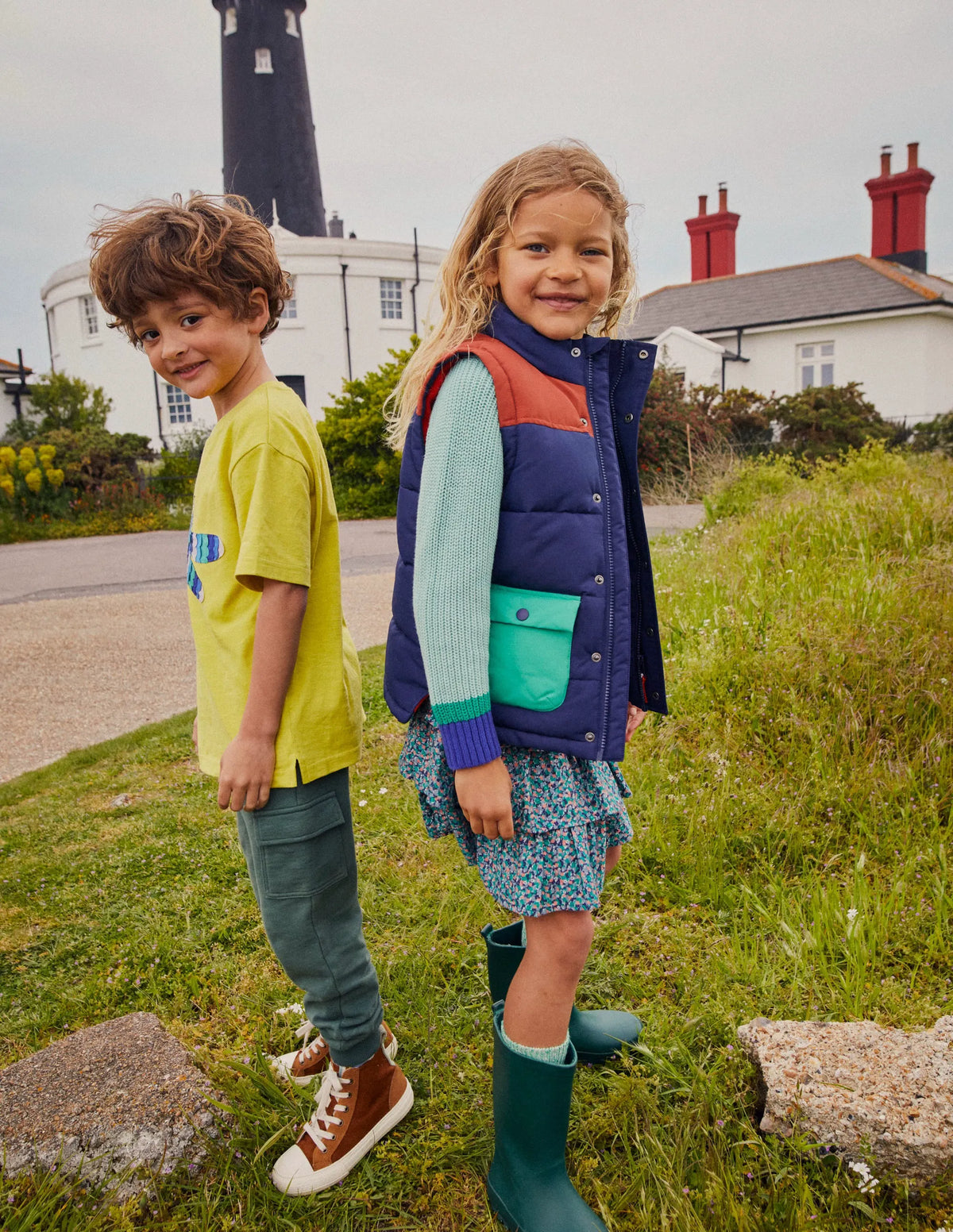 Chunky Cotton Sweater-Opal Green