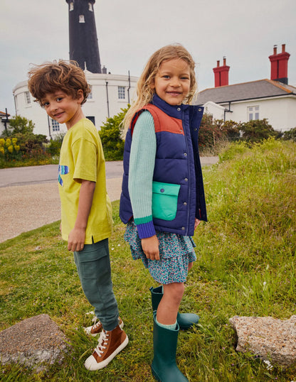 Chunky Cotton Sweater-Opal Green