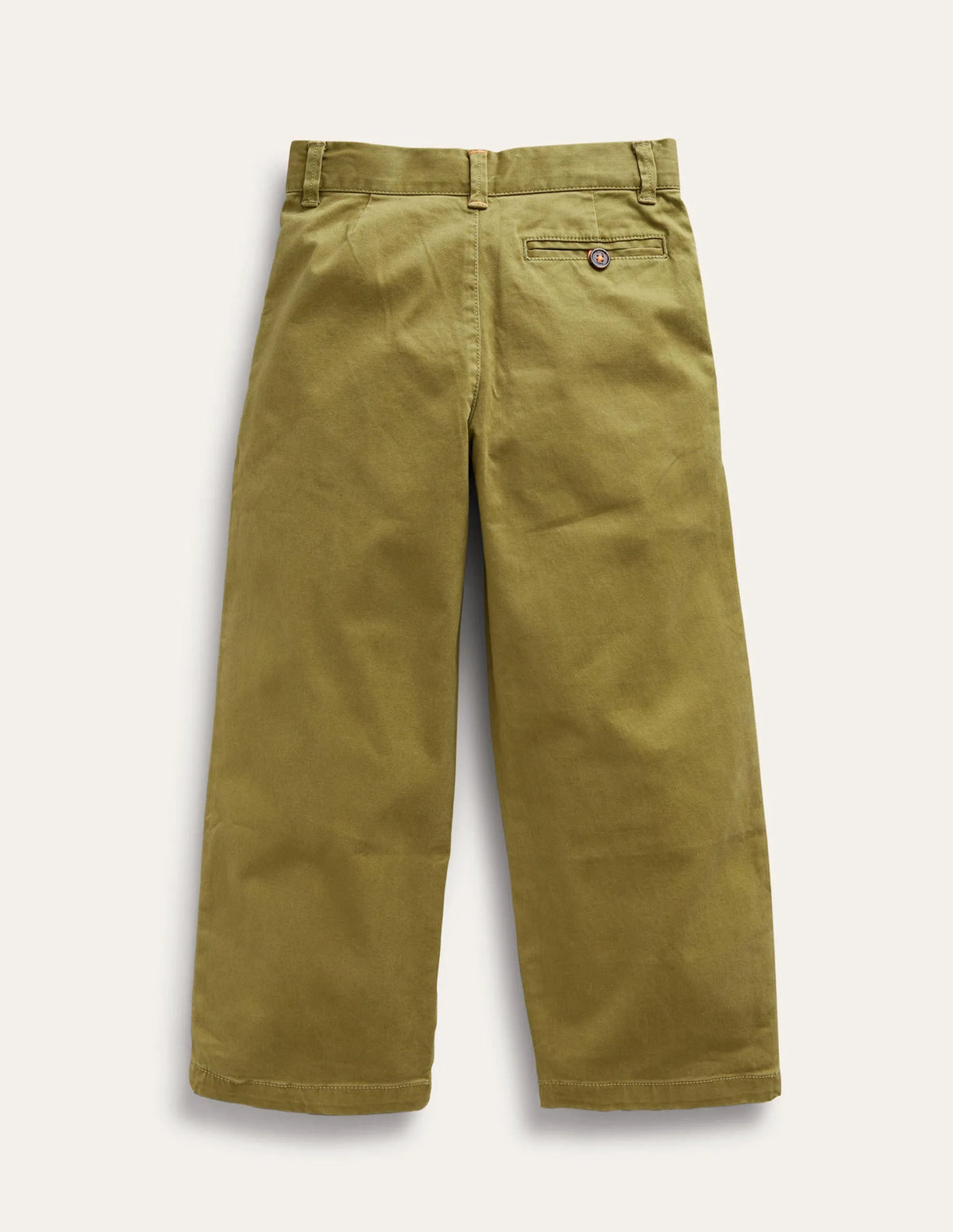 Straight Leg Chinos-Green Olive