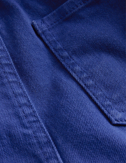 Relaxed Slim Pull-on Pants-Bluing