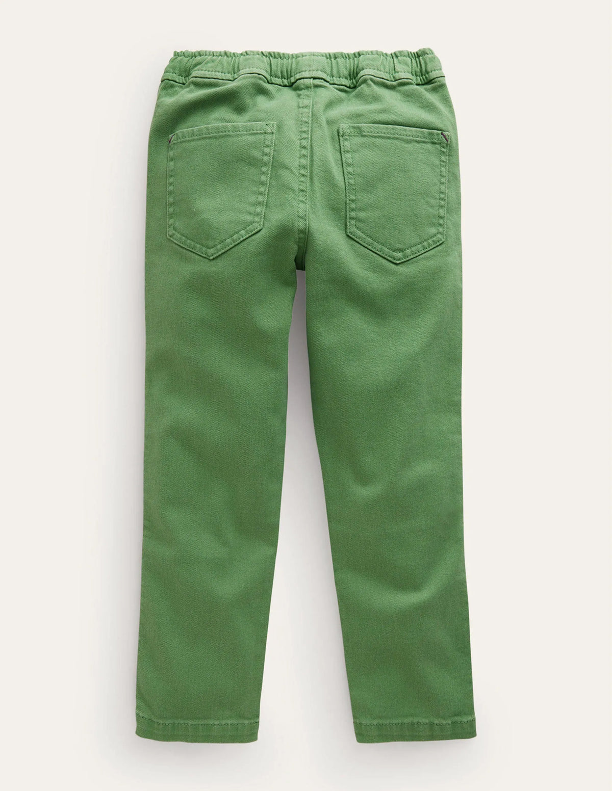 Relaxed Slim Pull-on Pants-Safari Green