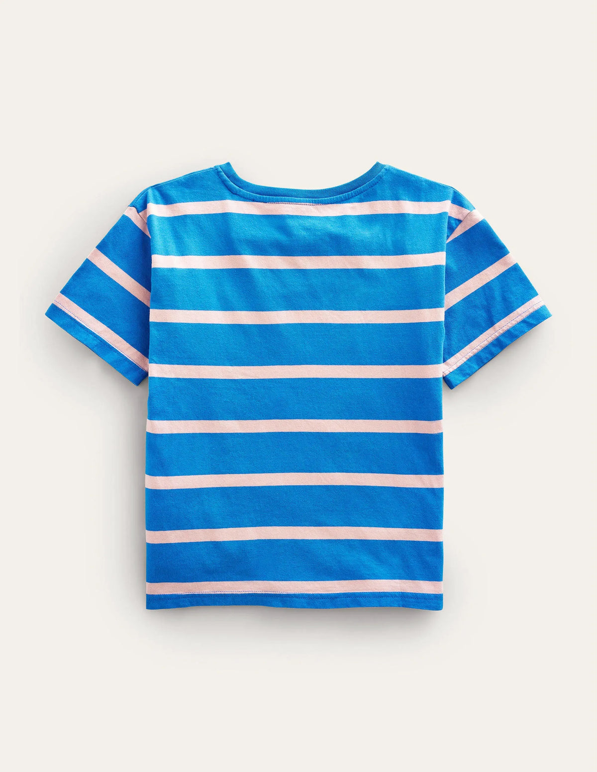 Relaxed T-shirt-Provence Blue/Pink