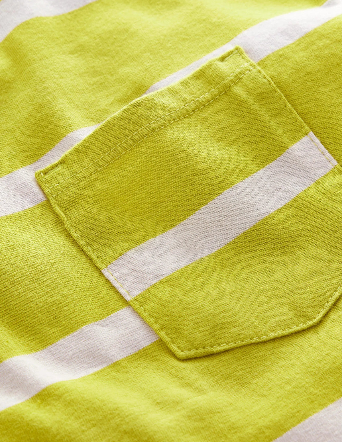 Relaxed T-shirt-Gooseberry Yellow/Vanilla Pod