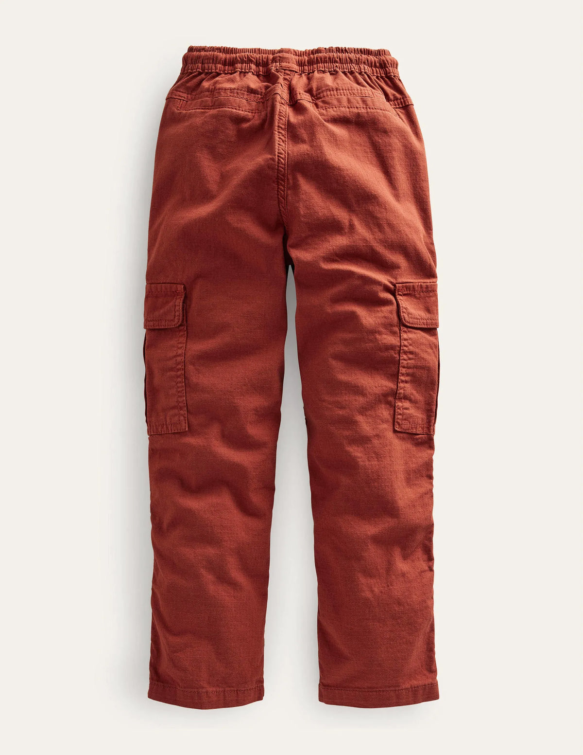 Cargo Pull-on Pants-Roasted Chestnut