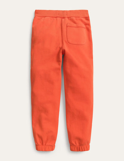 Garment Dye Track Joggers-Mandarin Orange